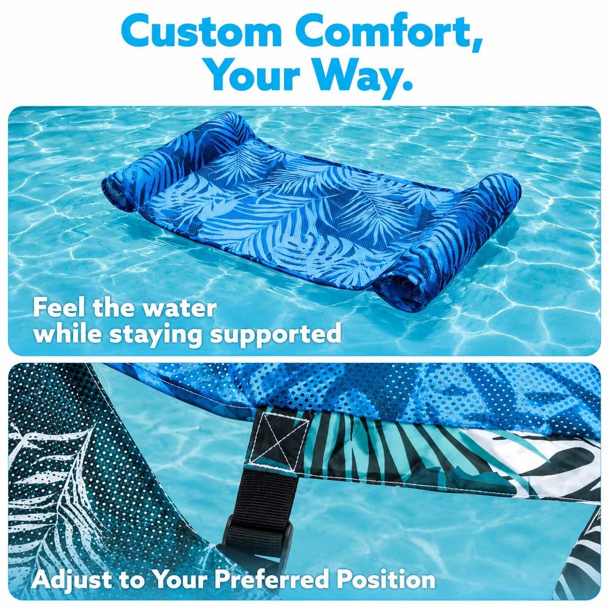 Premium Inflatable Pool Lounge Chair