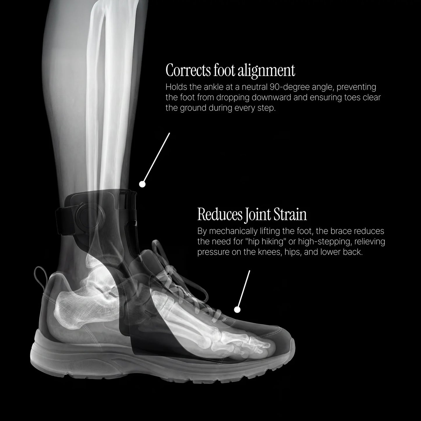 Briova Foot Drop AFO Brace