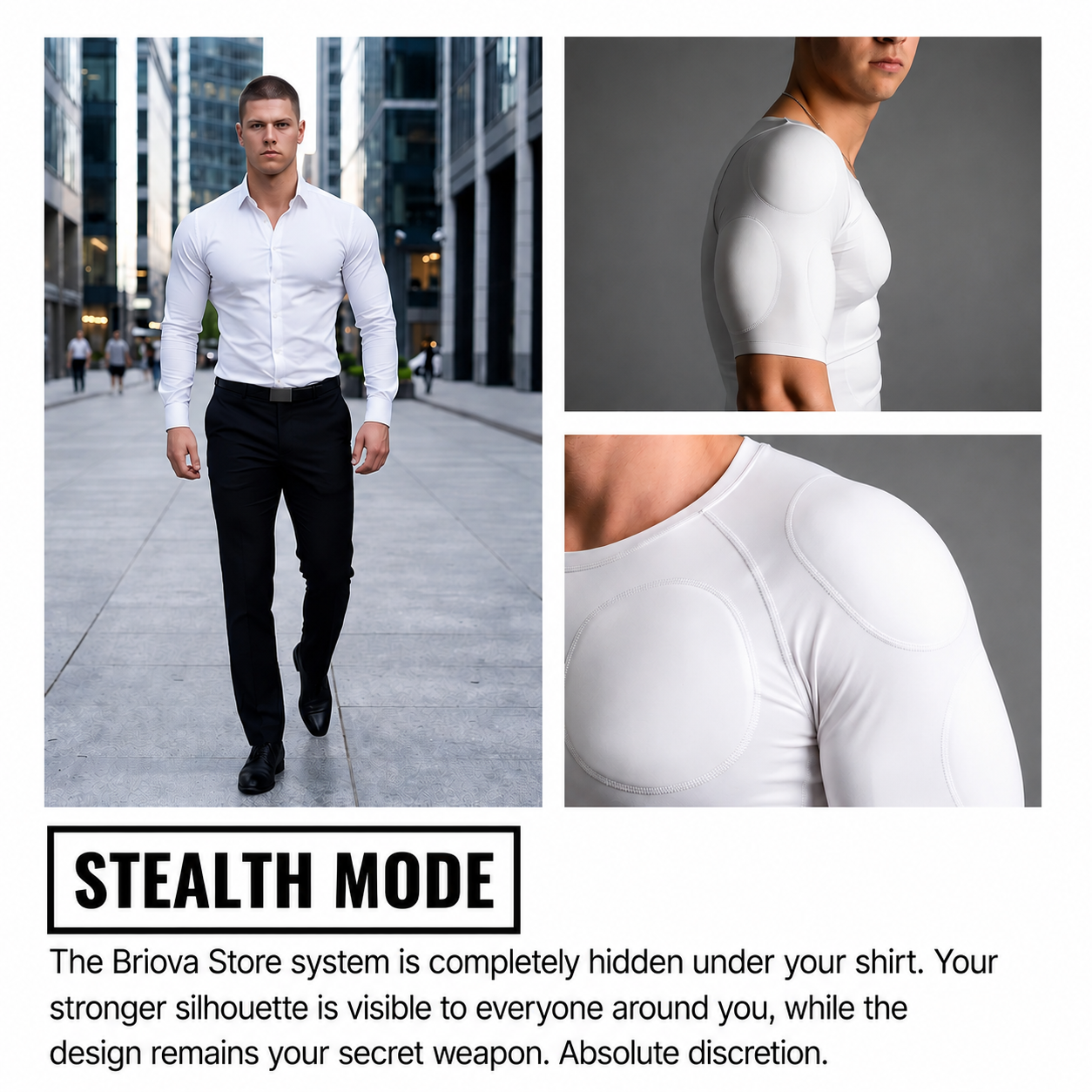 Instantly Look Stronger, More Athletic & More Confident