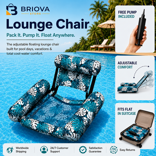 Premium Inflatable Pool Lounge Chair