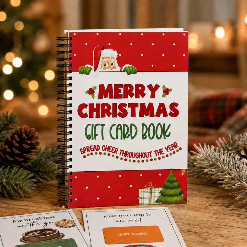 Christmas Gift Card Book