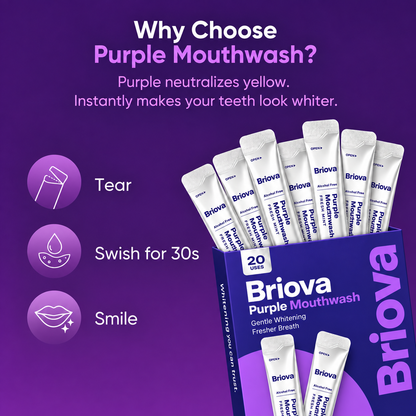 Purple Mouthwash