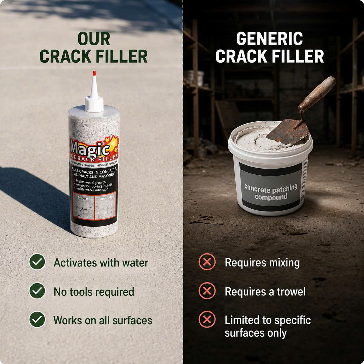 Briova ™ Magic Crack Filler
