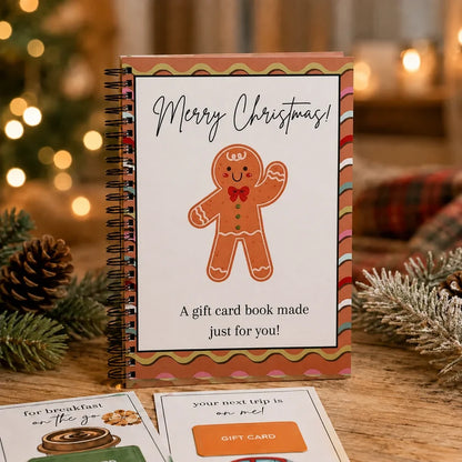 Christmas Gift Card Book