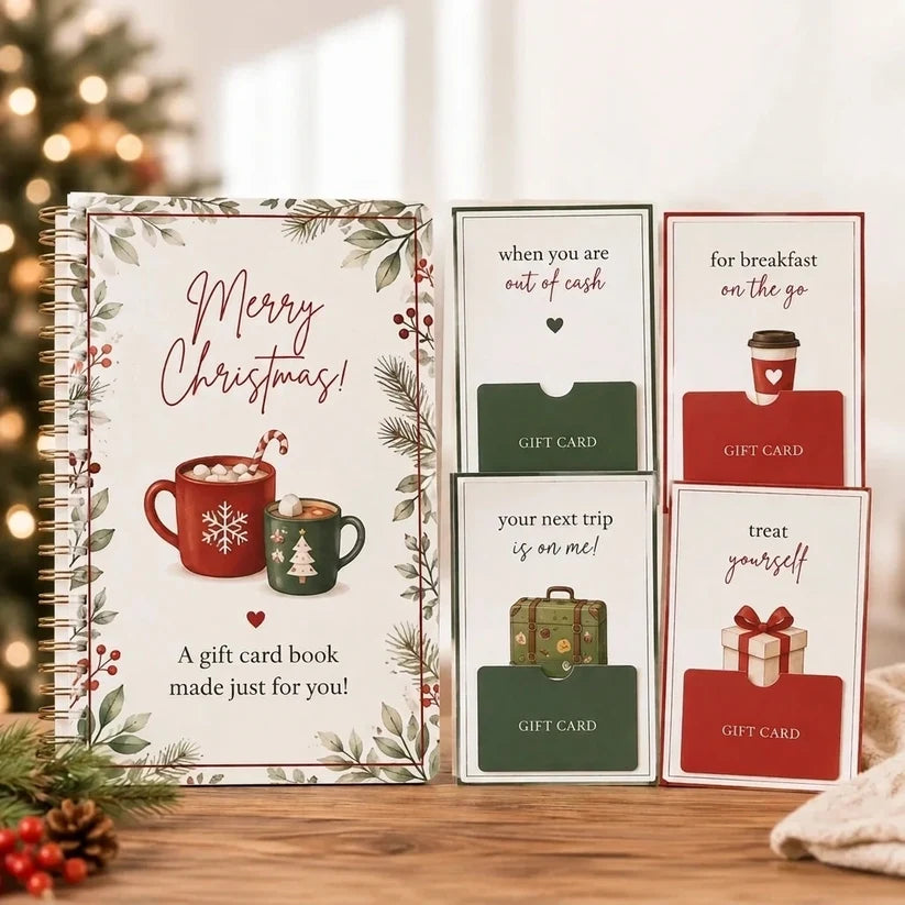 Christmas Gift Card Book