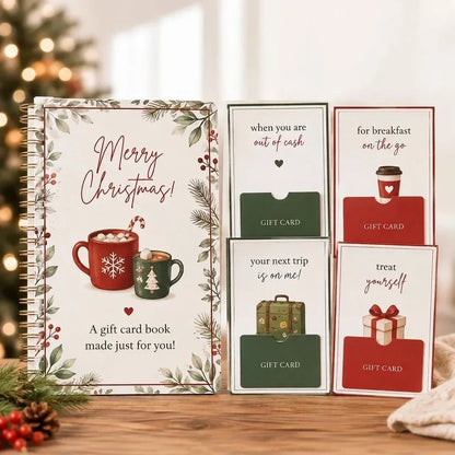 Christmas Gift Card Book