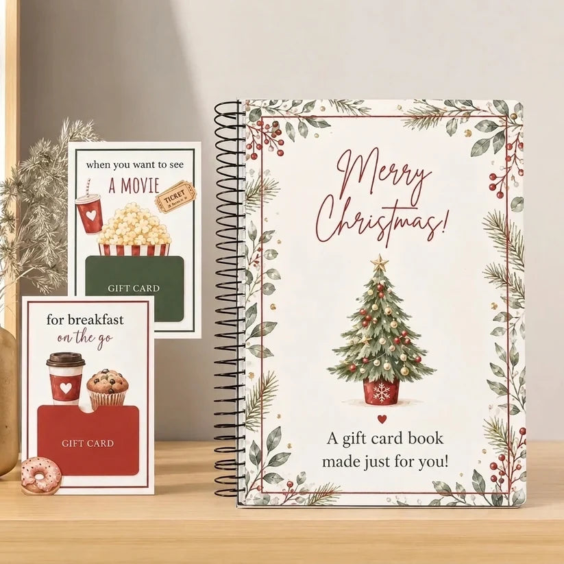 Christmas Gift Card Book
